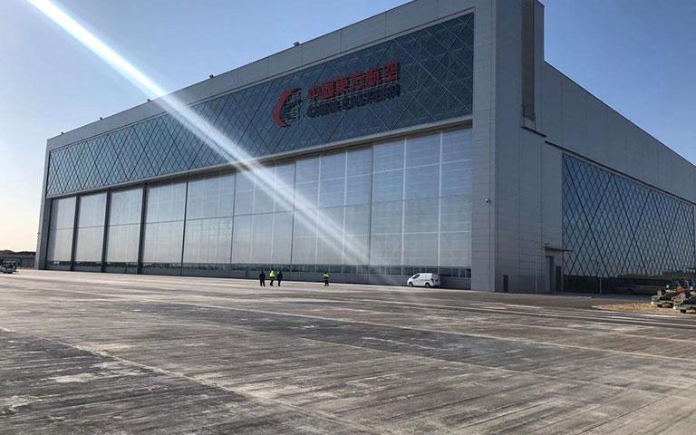 2新機(jī)場東方航空公司機(jī)庫樓